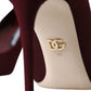 Dolce & Gabbana Bordeaux Stilettos Heels Pumps Shoes