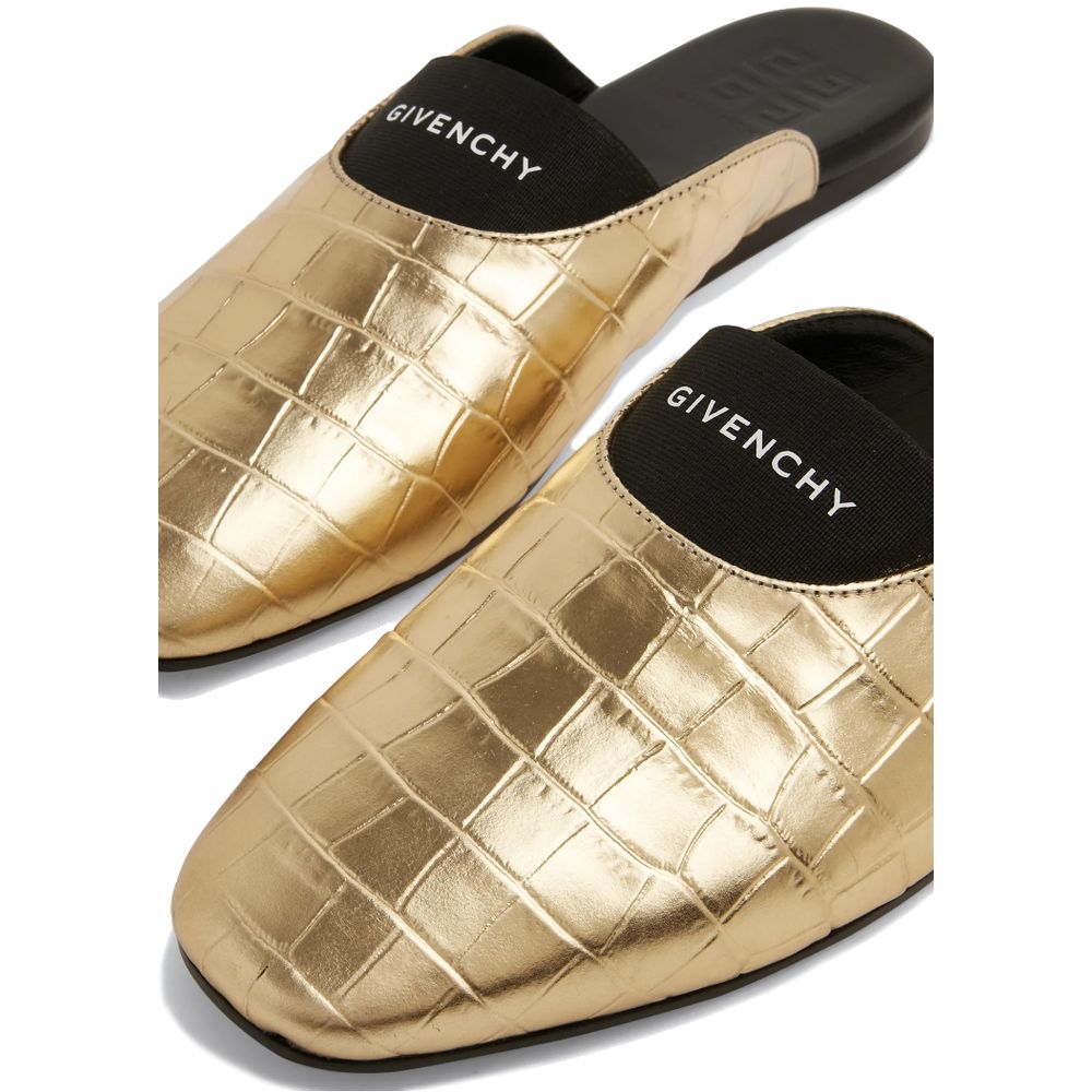 Givenchy Yellow Leather Di Calfskin Sandal