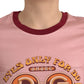 Dolce & Gabbana Pink Cotton Short Sleeves Crew Neck T-shirt