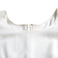 Dolce & Gabbana White Viscose Round Neck Short Sleeves Top