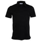 Dolce & Gabbana Black Logo Collared Cotton Polo Men T-shirt