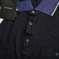 Dolce & Gabbana Navy Blue Collared Short Sleeve Polo T-shirt