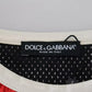 Dolce & Gabbana Red Nylon Logo Print Sleeveless Jersey Top