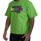 Dolce & Gabbana Green Cotton DG CHANNEL Top T-shirt