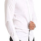 Dolce & Gabbana White Formal Cotton SlimFit Formal Dress Shirt