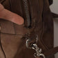 Dolce & Gabbana Brown Leather Shoulder Strap Travel Messenger Gym Men Bag