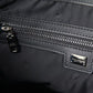 Dolce & Gabbana Black Pebbled Leather Edge Shoulder Strap Men Bag