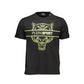 Plein Sport Black Cotton Men T-Shirt