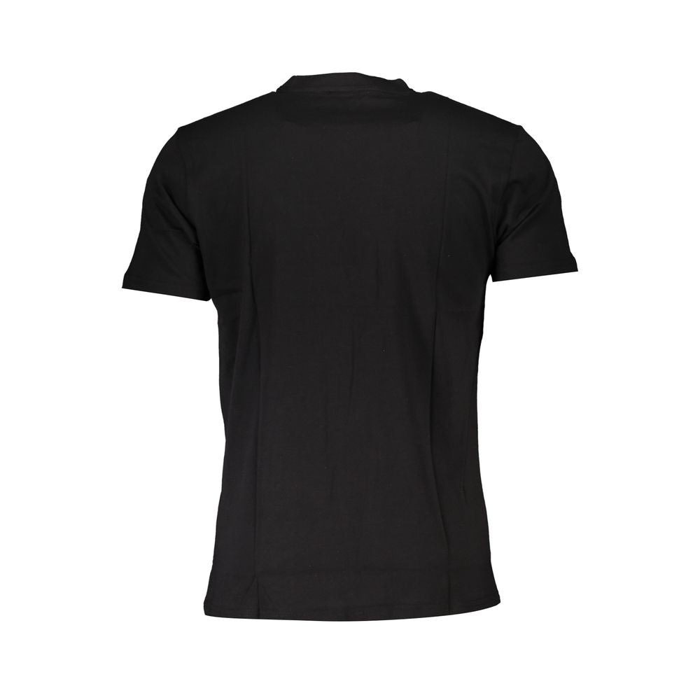 Cavalli Class Black Cotton T-Shirt