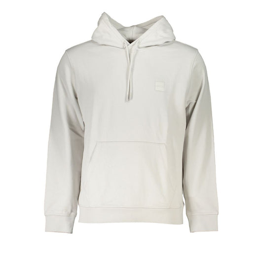 Hugo Boss Sleek Organic Cotton Hooded Sweatshirt