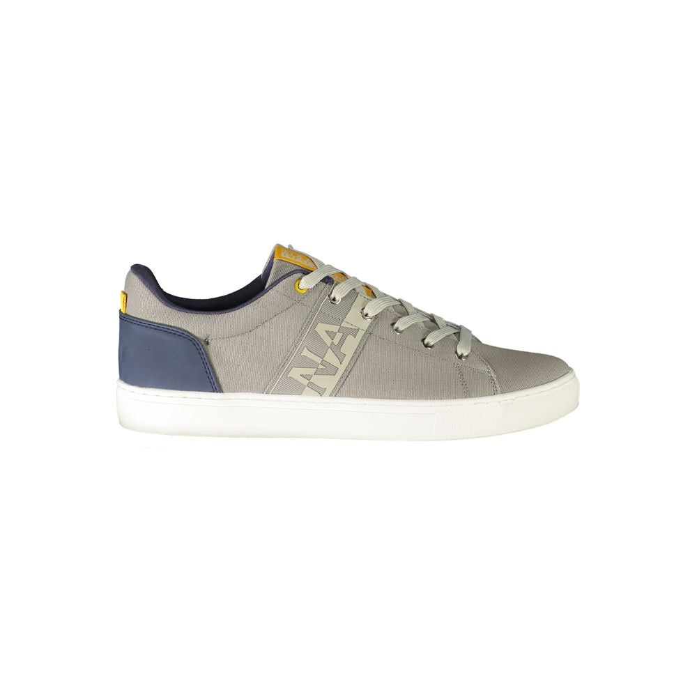 Napapijri Gray Polyester Sneaker