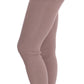 Dolce & Gabbana Elegant Pink Mid-Waist Stretch Pants