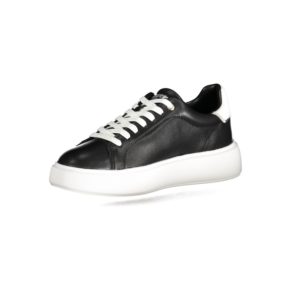 Blauer Black Polyester Sneaker