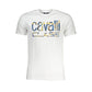 Cavalli Class White Cotton T-Shirt