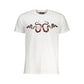 Cavalli Class White Cotton T-Shirt