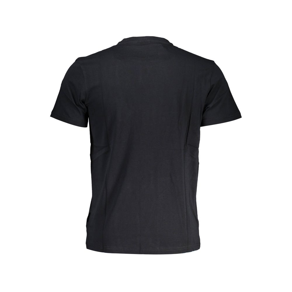 Napapijri Black Cotton Men T-Shirt