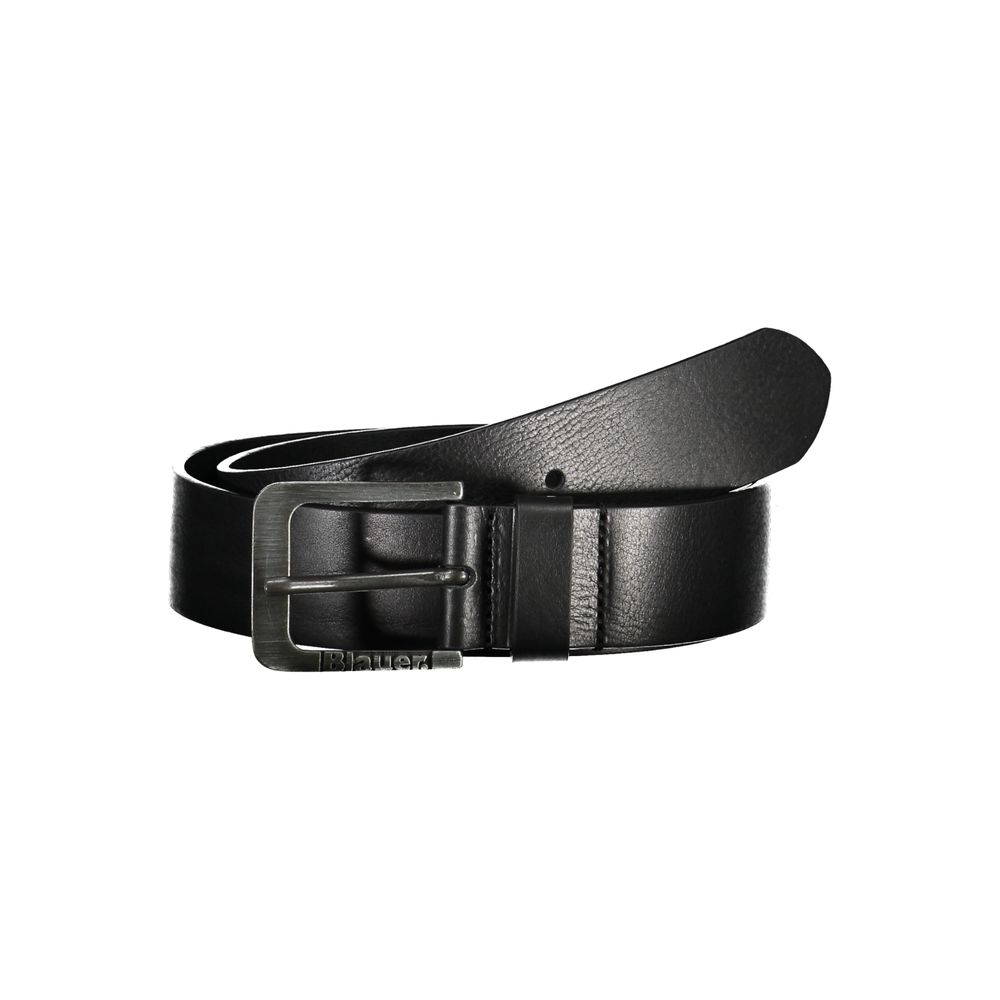 Blauer Elegant Iron Leather Belt with Metal Buckle