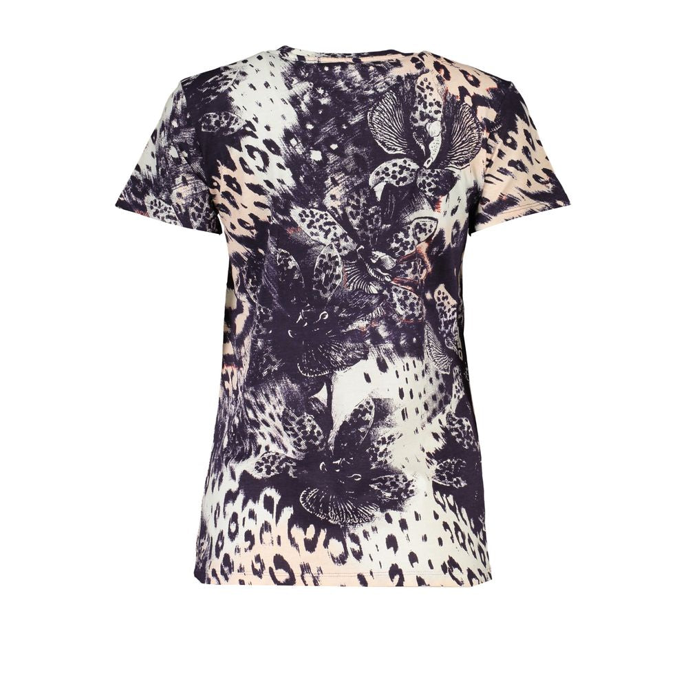 Cavalli Class Pink Cotton Tops & T-Shirt