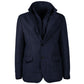 Made in Italy Blue Wool Jacket