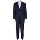 Made in Italy Sleek Sapphire Wool Men's Suit