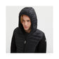 Centogrammi Sleek Black Nylon Down Jacket