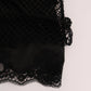 Dolce & Gabbana Elegant Black Lace Sleeveless Cami Blouse