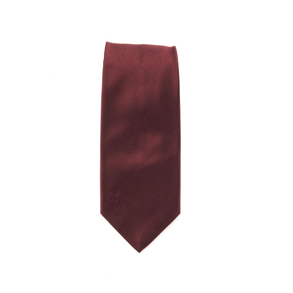 Billionaire Italian Couture Burgundy Sisal Men Tie