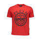 Plein Sport Red Cotton Men T-Shirt