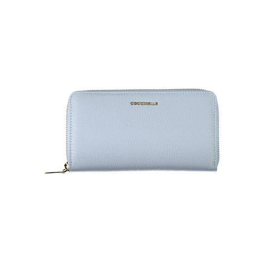 Coccinelle Light Blue Leather Wallet