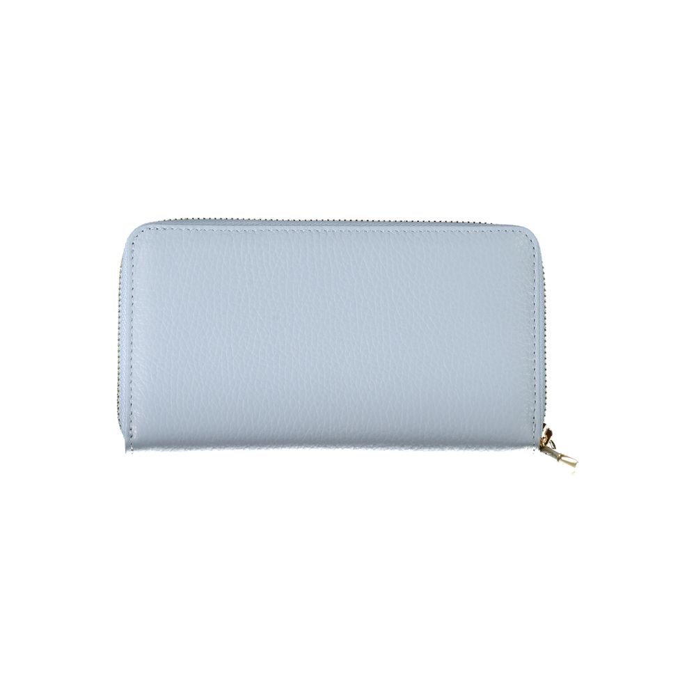 Coccinelle Light Blue Leather Wallet