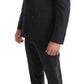 Dolce & Gabbana Elegant Gray Striped Wool Silk Men's 3-Piece Suit