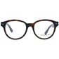 Ermenegildo Zegna Brown Plastic Glasses (Frames)