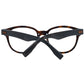 Ermenegildo Zegna Brown Plastic Glasses (Frames)