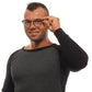 Ermenegildo Zegna Bronze Men Optical Frames