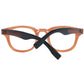 Ermenegildo Zegna Brown Plastic Glasses (Frames)