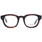 Ermenegildo Zegna Brown Plastic Glasses (Frames)