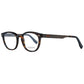 Ermenegildo Zegna Brown Plastic Glasses (Frames)