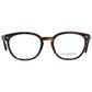 Ermenegildo Zegna Brown Plastic Glasses (Frames)