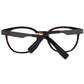 Ermenegildo Zegna Brown Plastic Glasses (Frames)