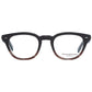 Ermenegildo Zegna Brown Plastic Glasses (Frames)