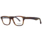 Ermenegildo Zegna Brown Plastic Glasses (Frames)