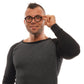 Ermenegildo Zegna Black Men Optical Frames