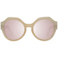 Roberto Cavalli Cream Women Sunglasses