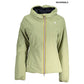 K-WAY Green Nylon Jackets & Coat