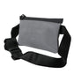 Dolce & Gabbana Gray Neoprene Logo Zip Waist Fanny Pack Belt Pouch Bag