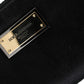 Dolce & Gabbana Black Nylon Logo Plaque Keyring Pouch Clutch Bag