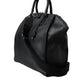 Dolce & Gabbana Black Washed Calfskin Biker Style Shopper Bag