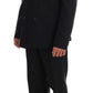 Dolce & Gabbana Elegant Black Wool Three-Piece Suit