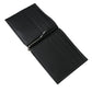 Dolce & Gabbana Black Leather Bifold Logo Plaque Card Holder Wallet