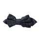 Dolce & Gabbana Navy Blue Silk Patterned Adjustable Men Papillon Bow Tie